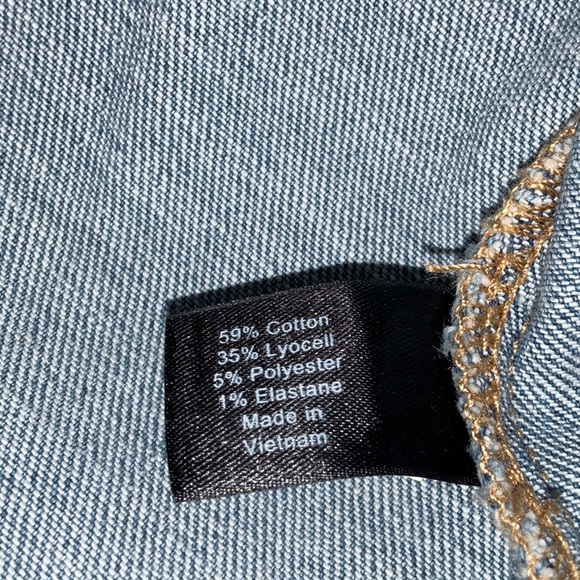 Lane Bryant Ruffle Denim Jacket - Picture 10 of 10